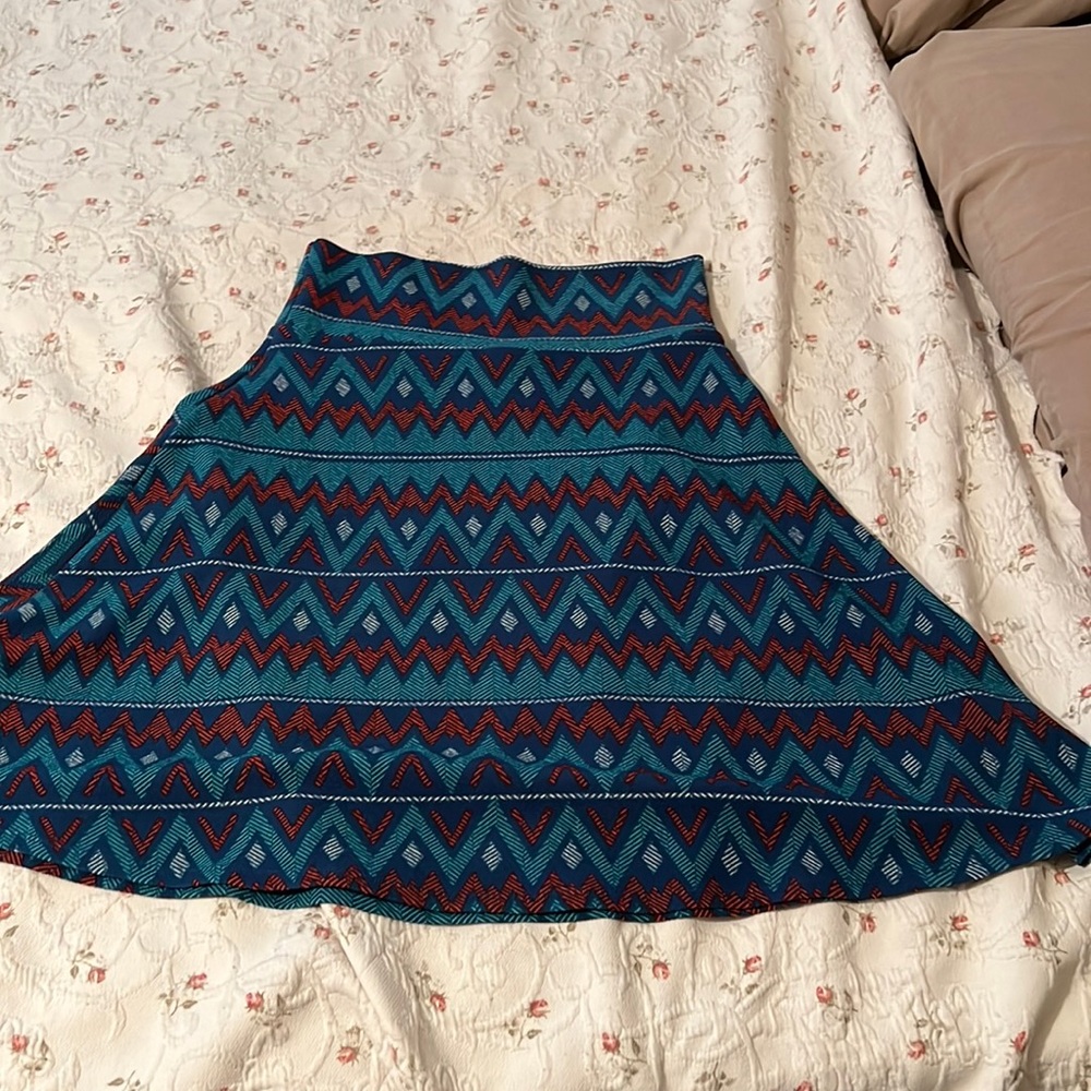 Aztecs print lularoe skirt. 25” long